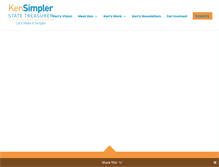 Tablet Screenshot of kensimpler.com